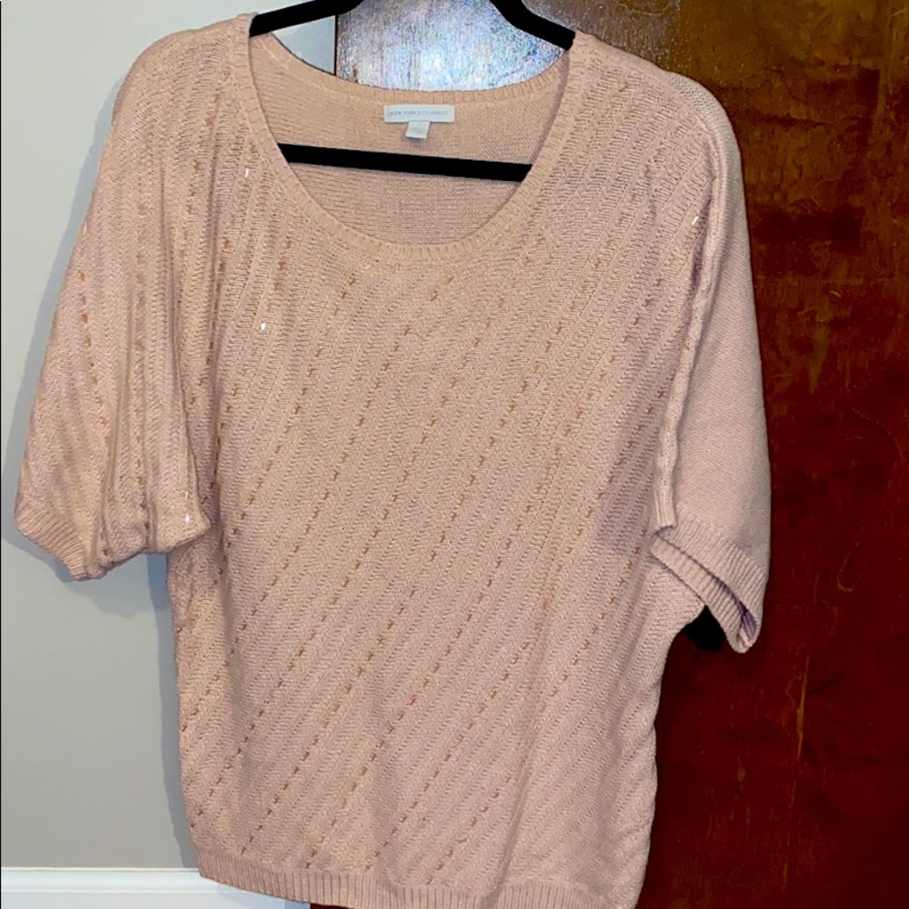 Beautiful rose colored sweater